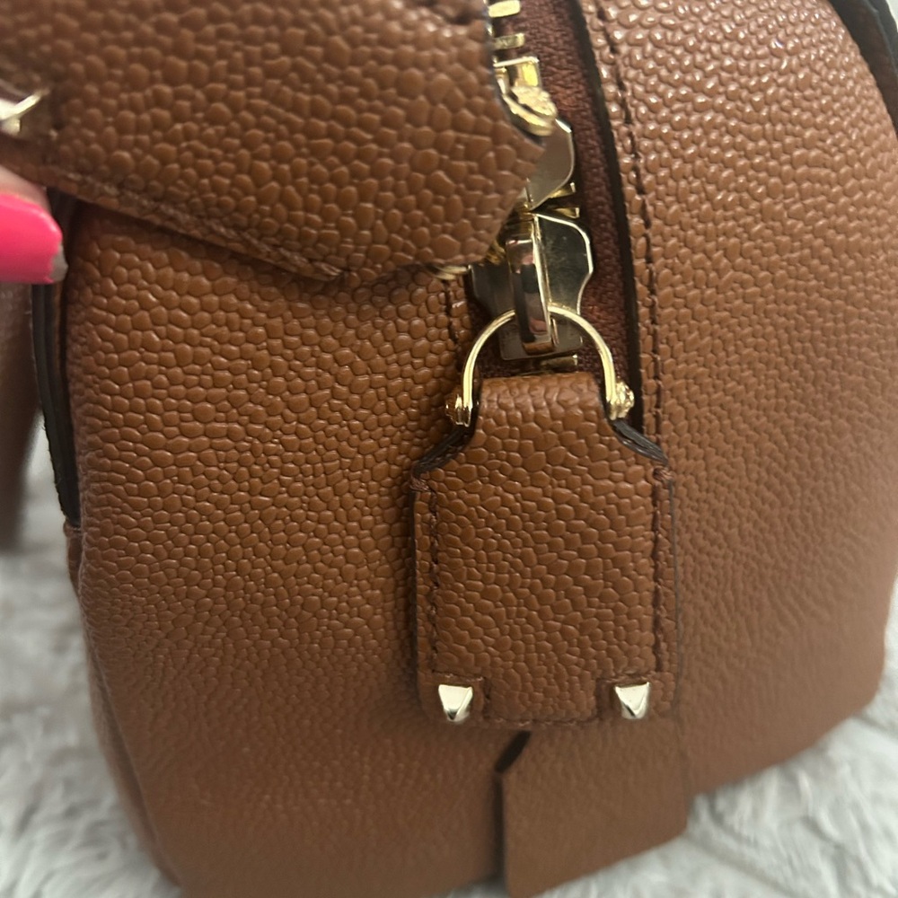 Henri Bendel Brown Leather Satchel - Picture 5 of 7